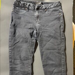 1822 Denim stretch Women's Charcoal Skinny Jeans